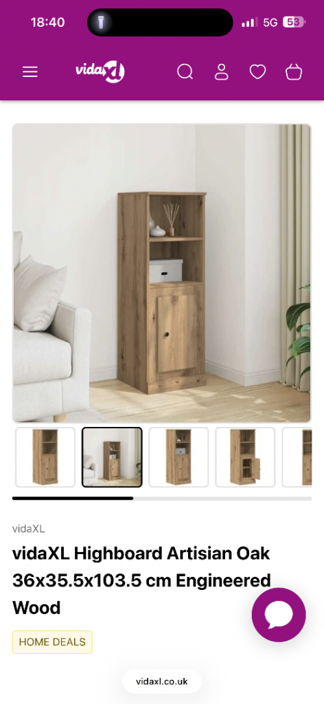 New Side board 2 available 