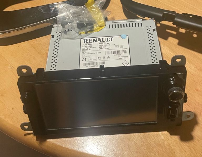 Renault Clio Media Nav Unit