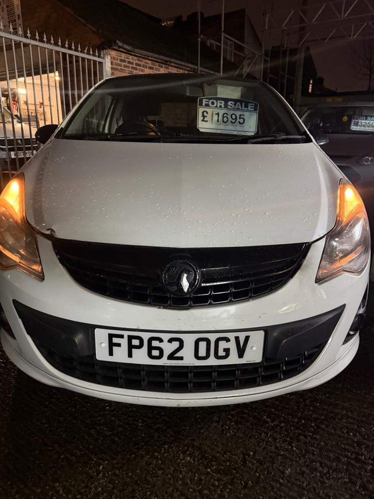 2012 Vauxhall Corsa 1.2 Limited Edition 3dr HATCHBACK Petrol Manual
