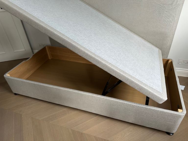 Bed base with storage 90x200cms NEW