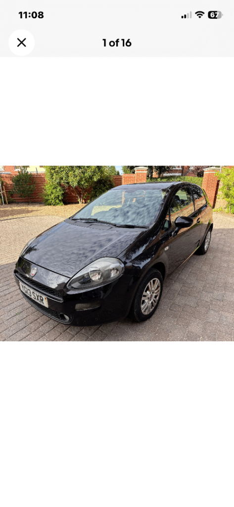 Fiat, PUNTO, Hatchback, 2013, Manual, 1242 (cc), 3 doors
