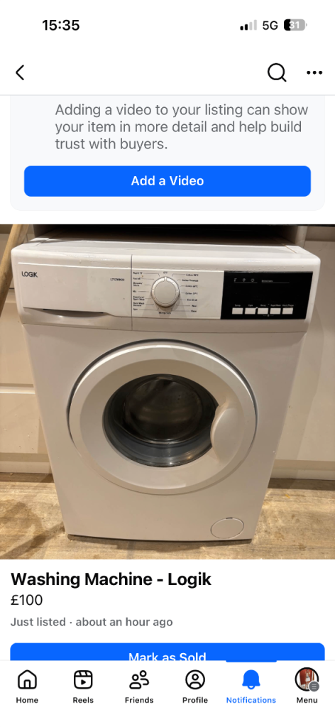 Washing machine - Logik