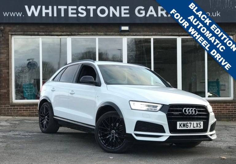 2017 67 AUDI Q3 2.0 TFSI BLACK EDITION SUV 5DR PETROL S TRONIC QUATTRO EURO 6 (S