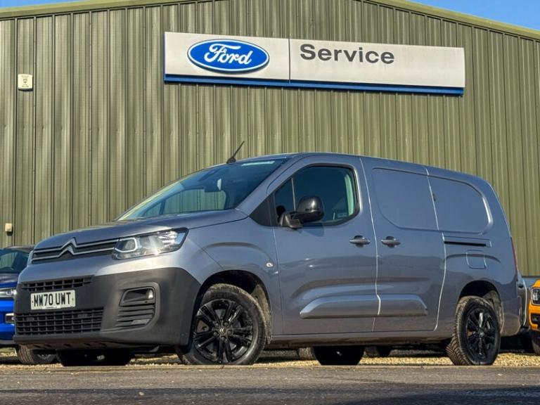 2020 Citroen Berlingo AUTO LWB L2H1 Driver 950 Air Con Alloys Camera Nav Sensors EURO 6 Panel Van...