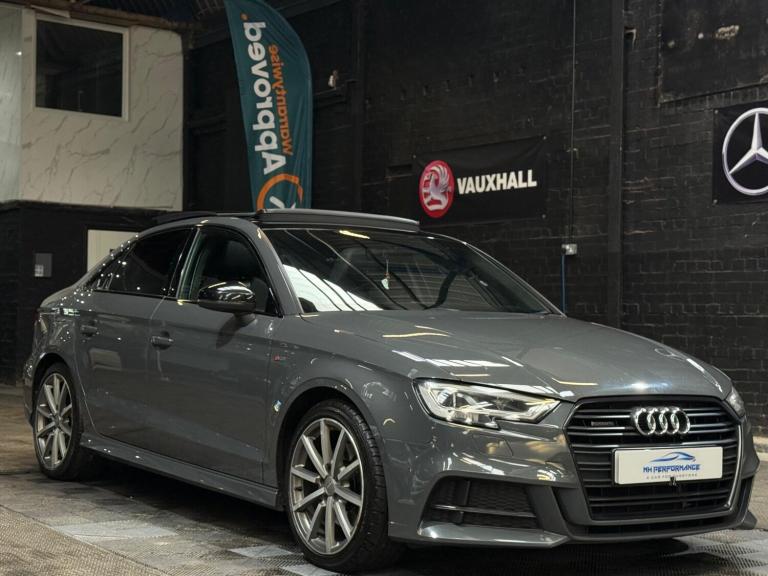 2017 Audi A3 2.0 TDI Black Edition S Tronic Auto 6Spd quattro Euro 6 (s/s) 4dr SALOON Diesel Auto...