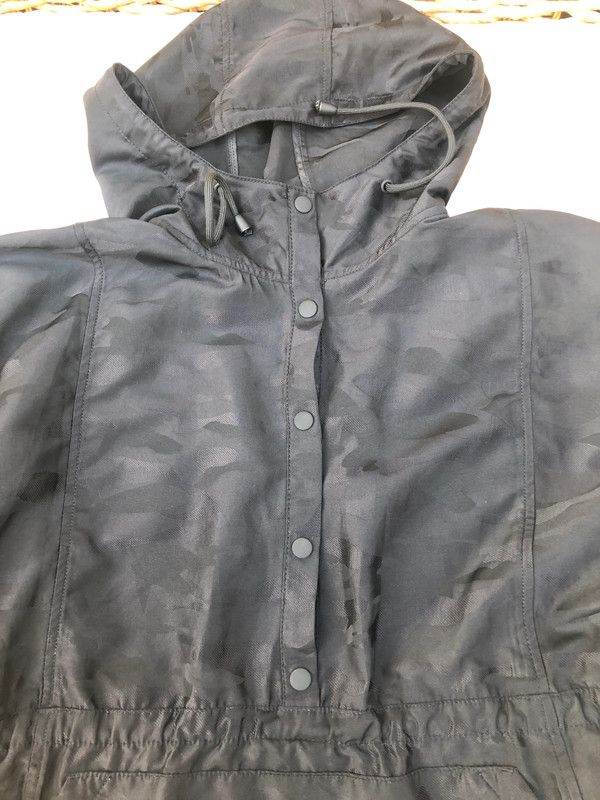 H&M lightweight, black, hooded jacket EUR XS/ 6