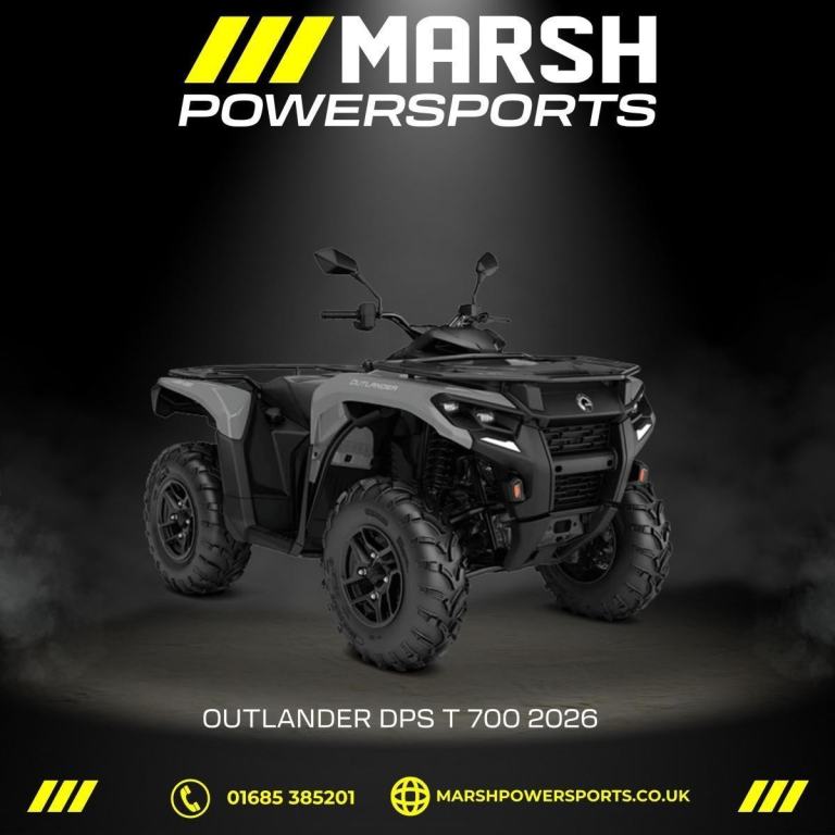 Can-Am Outlander DPS T 700 2026 - Can-am Main Dealer - Reserve Now!