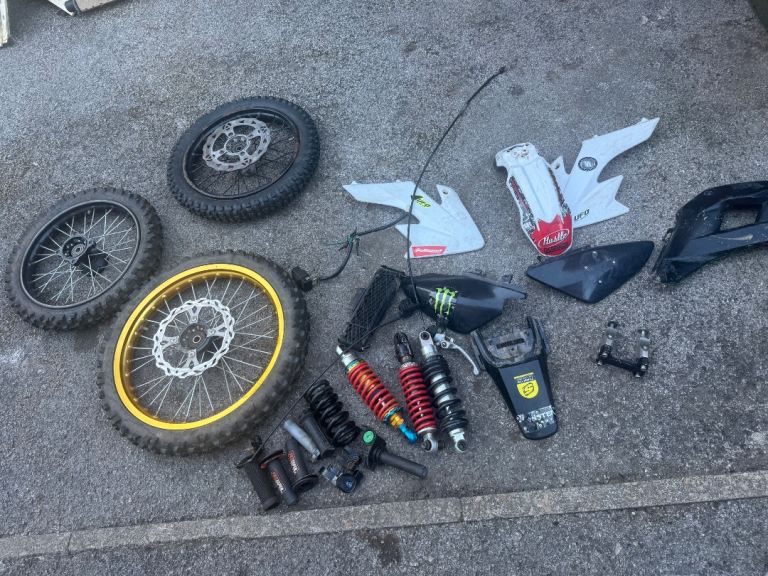 Joblot pitbike motorbike crosser dirtbike parts
