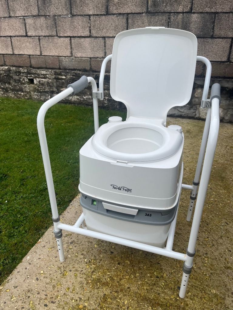 Porta Potti and support frame
