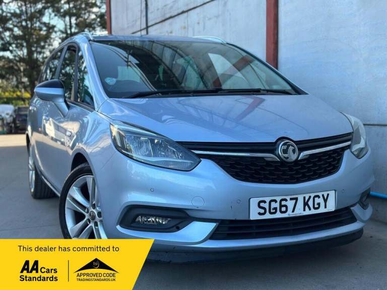2017 Vauxhall Zafira Tourer 1.4i Turbo SRi Nav Euro 6 5dr MPV Petrol Manual