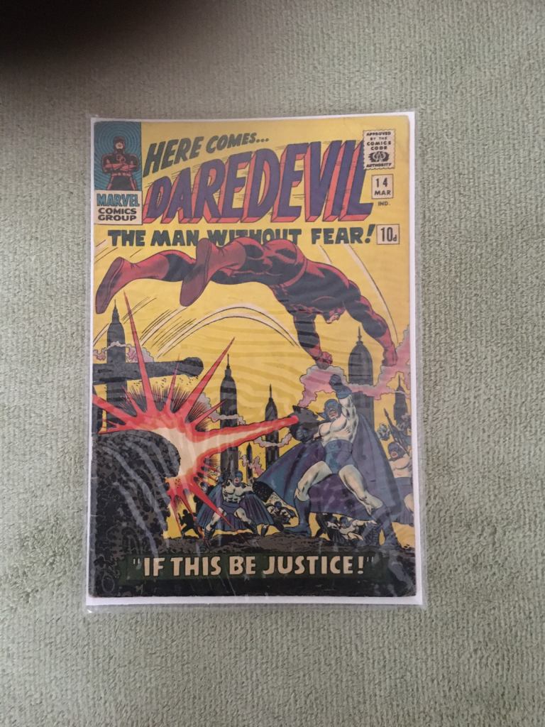 Daredevil #14 1966 marvel comic original 