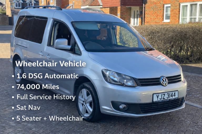 2016 VW Caddy Life 1.6 TDI DSG Automatic – Wheelchair Accessible – ULEZ Compliant - 74,000 Mileage