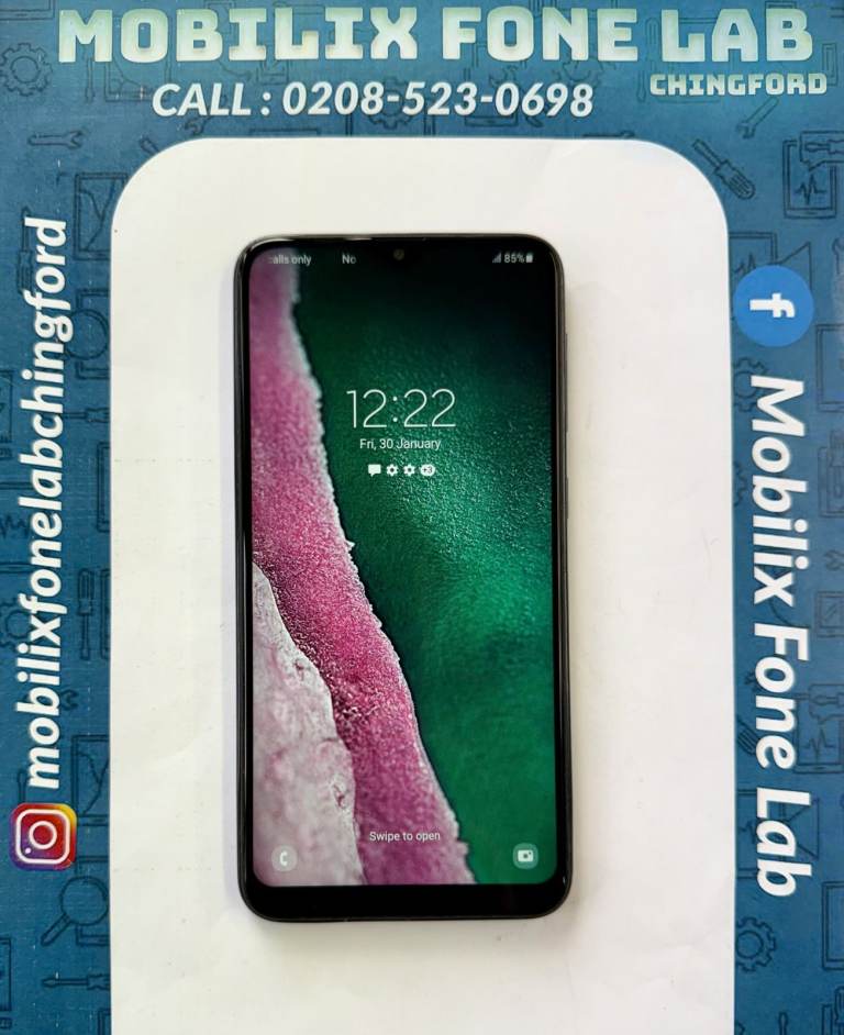 Samsung Galaxy A10 32GB 2GB RAM Blue Unlocked Dual Sim Android Version 11 Good Working Condition