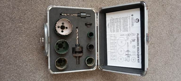Plumbers holesaw kit