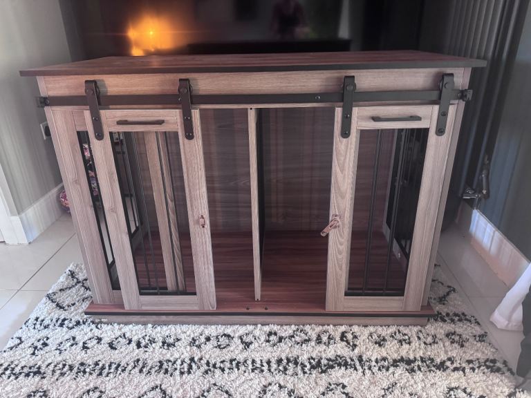 Pawhut Dog Crate Side Table