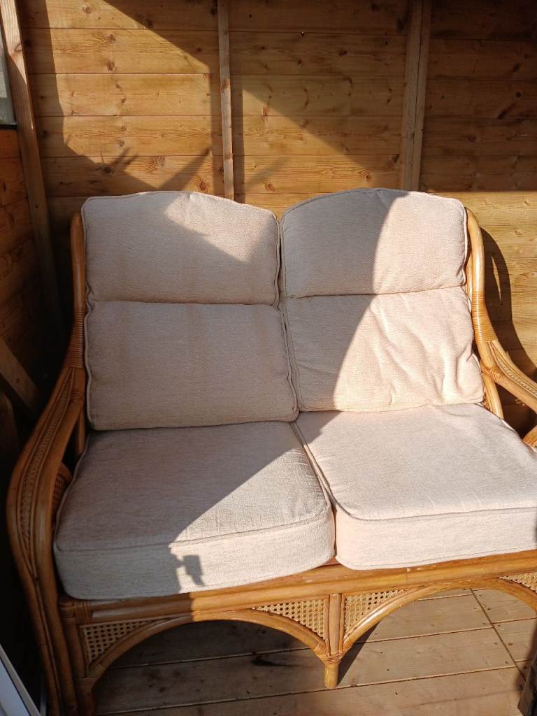 Conservatory two seater and arm chair