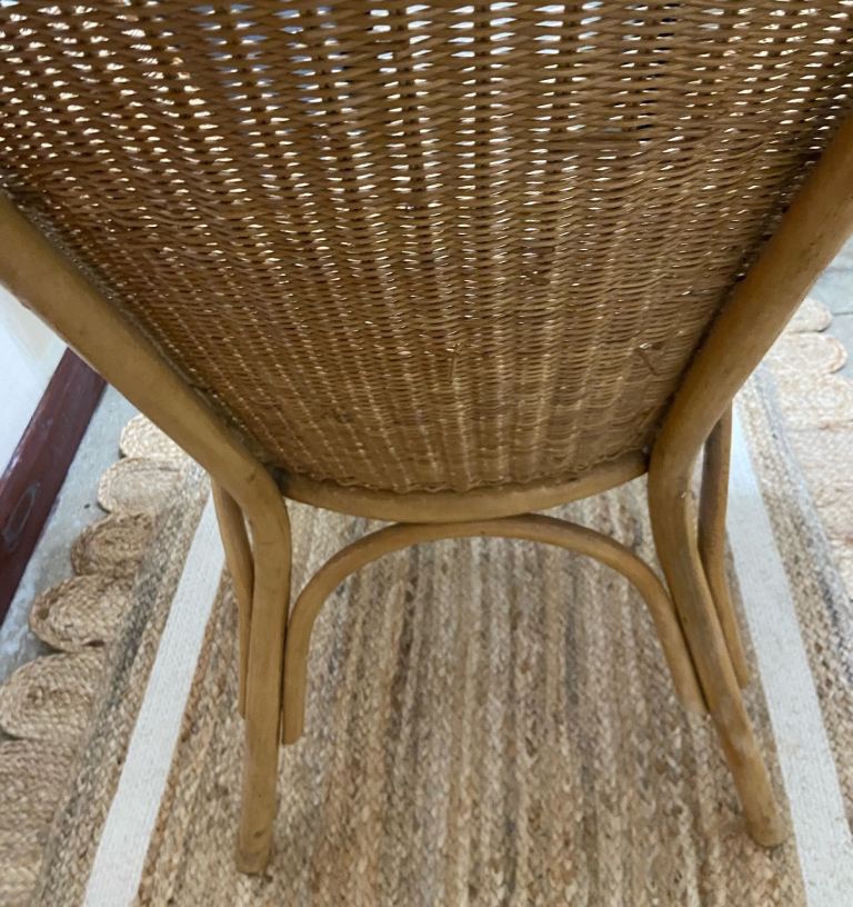 Vintage basket chair