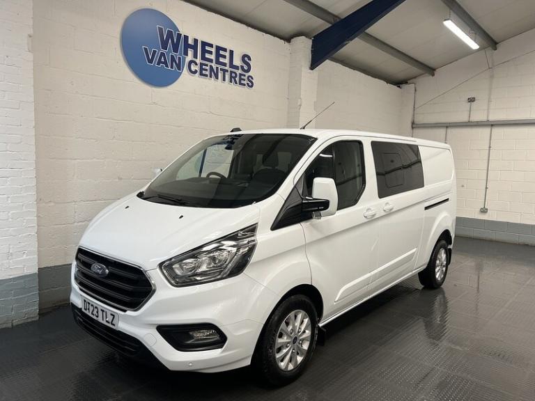 2023 Ford Transit Custom 2.0 320 EcoBlue Limited Crew Van Double Cab 5dr Diesel Manual L2 H1 Euro...
