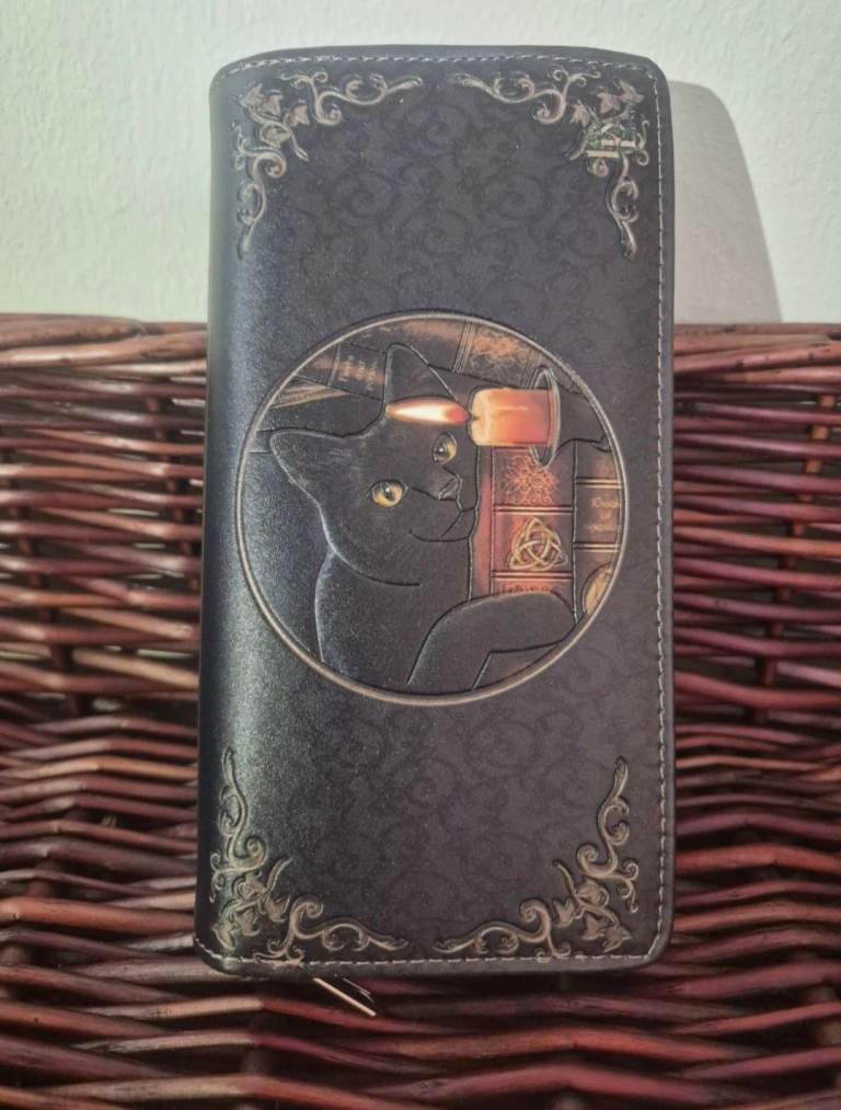 Nemesis Now Black Cat Purse/ Wallet Brand New