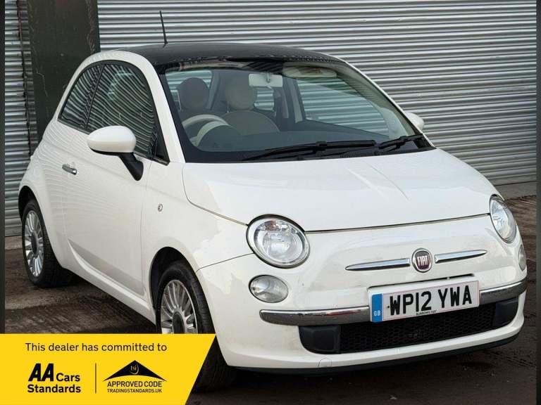 2012 Fiat 500 1.2 Lounge Euro 4 3dr Petrol