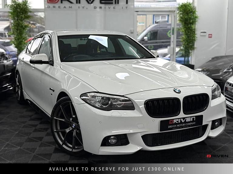 STUNNING! 2014 BMW 520D M-SPORT + AUTOMATIC + FREE DELIVERY!