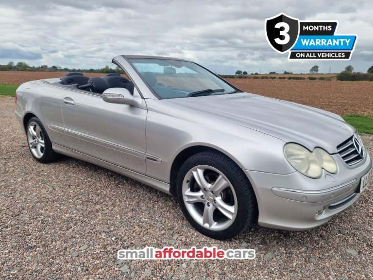 2003 Mercedes-Benz CLK 240 Avantgarde 2dr Tip Auto CONVERTIBLE PETROL Automatic