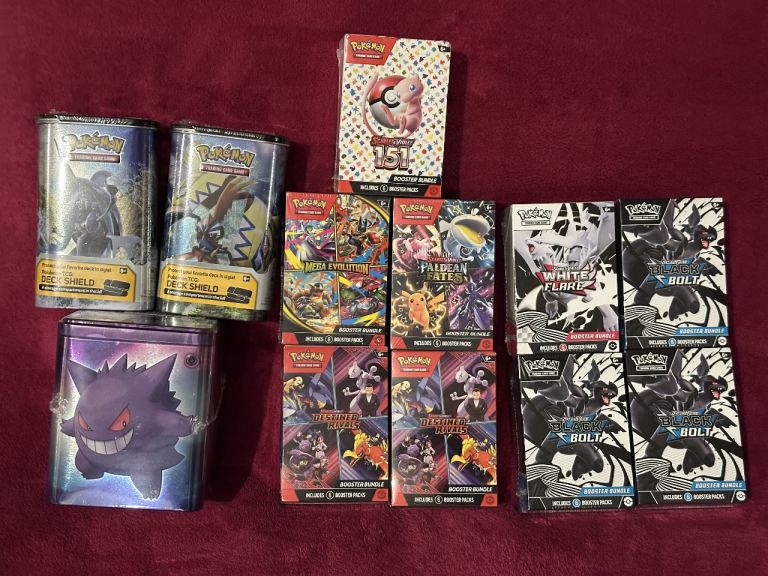 Pokemon TCG boosters/tins Brand New Sealed