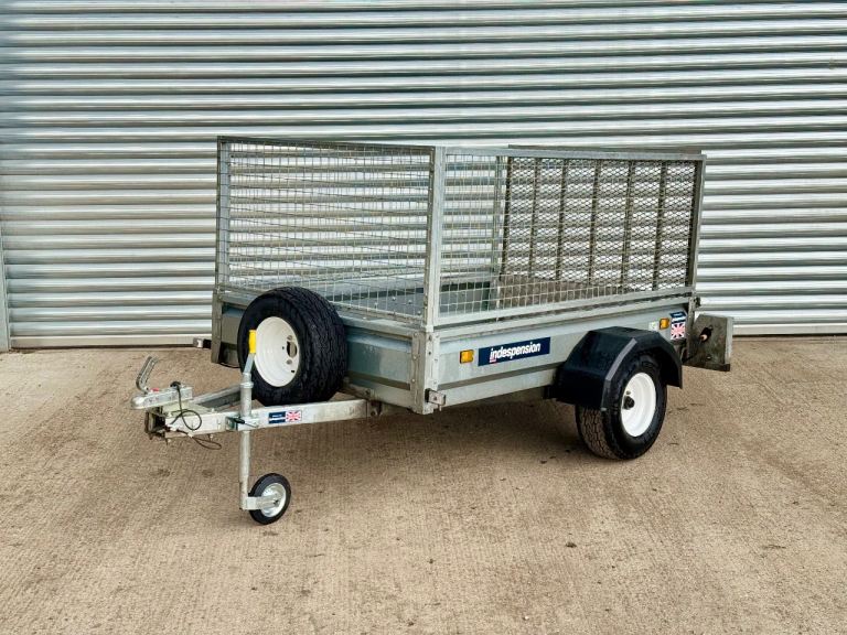 Indespension 6ft mesh sides ramp trailer ( ifor williams nugent plant mower 