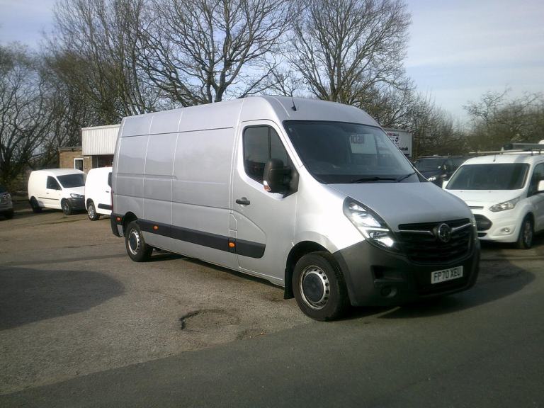 Vauxhall Movano 2.3 L3 LWB,2020,70 REG,SILVER,ONLY 97k,1 OWNER,VERY CLEAN VAN