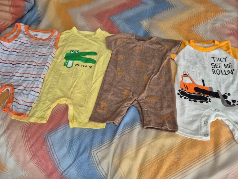 Baby boy romper suits