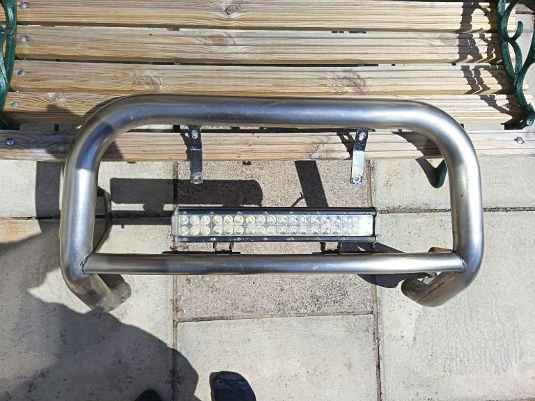 VW t4 bull bar and light bar 
