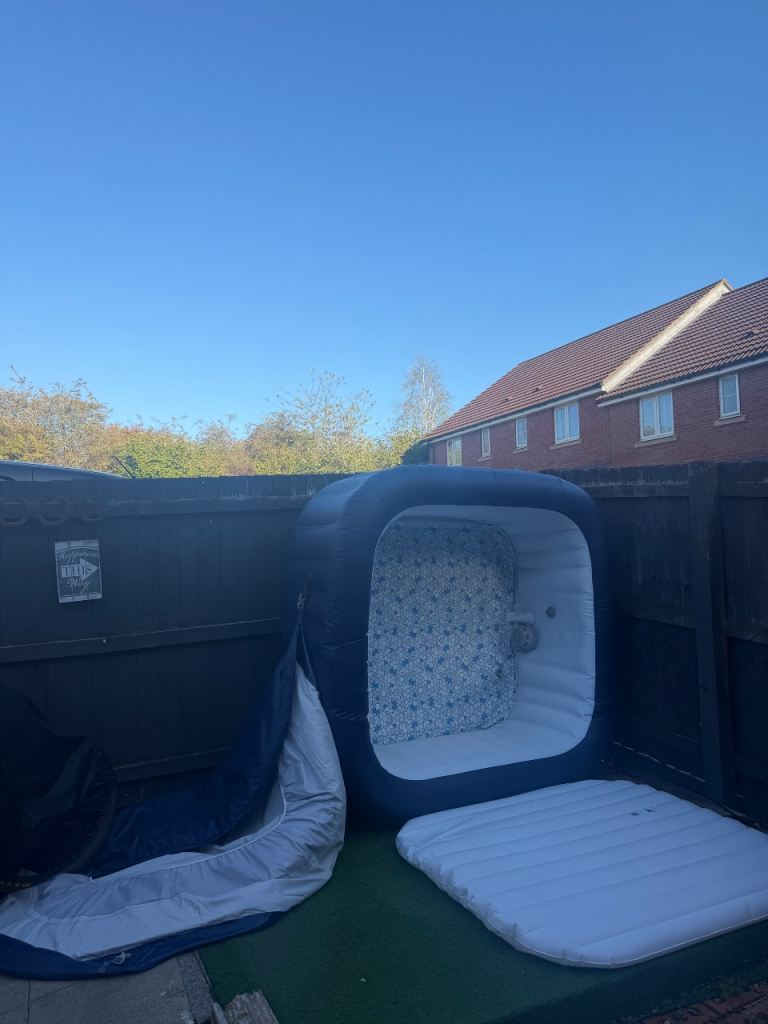 Lazy Spa Hawaii 6 Person Inflatable Hot Tub with Cover