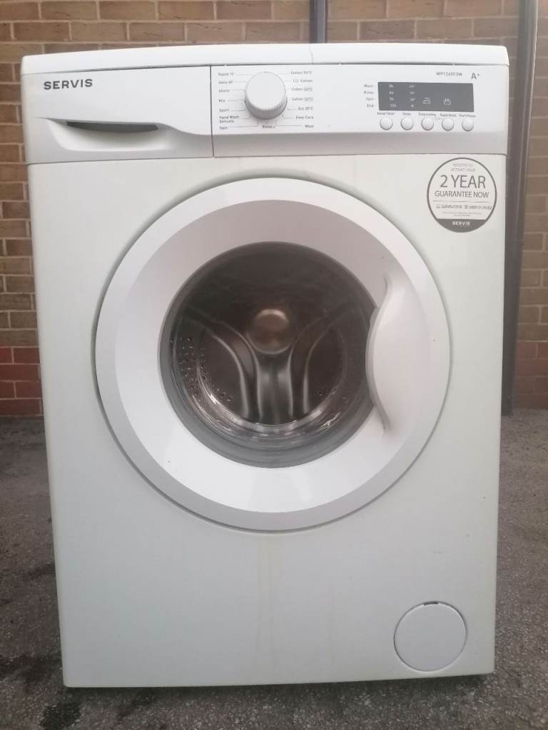 WASHING MACHINE LARGE 7 KILOGRAM DRUM CAPACITY SERVIS CAN DELIVER £130
