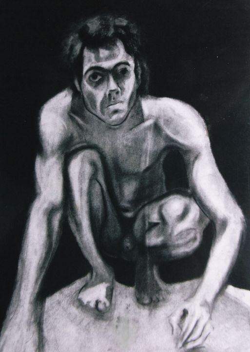 Male life model 