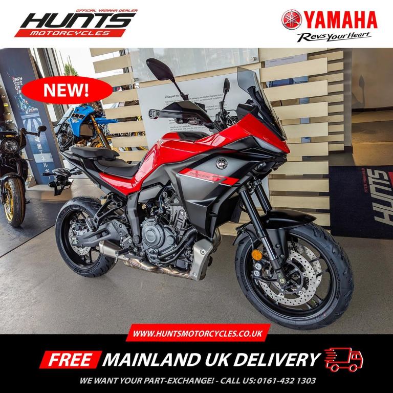 BRAND NEW Yamaha Tracer 7. Redline. £8,908 On the Road (No Added Fees!)