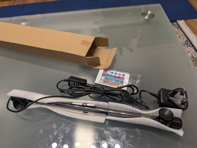 New Aquarium RGB colour changing led light, 38cm length with remote controller