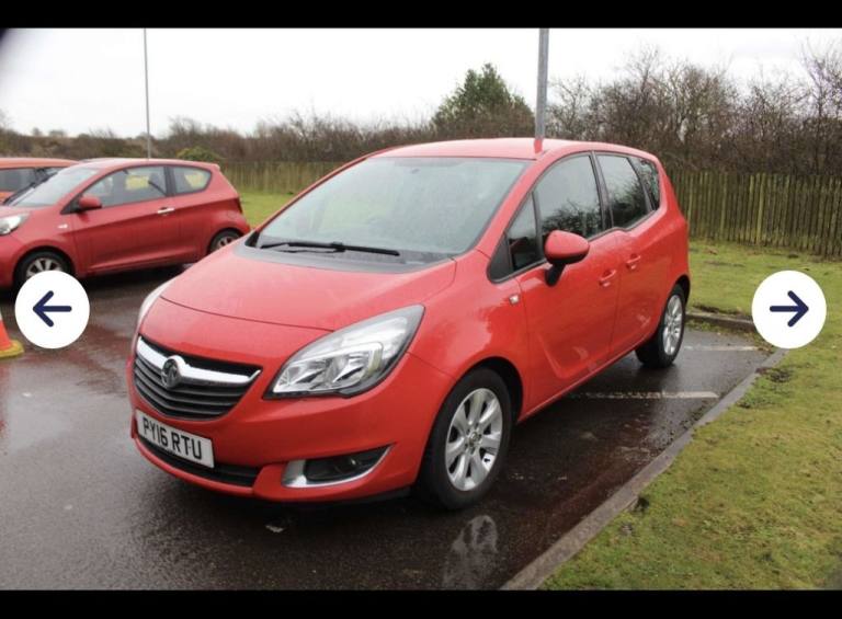 2016 Vauxhall Meriva 1.4i Life MPV 5dr Petrol Manual Euro 6 (100 ps) MPV Petrol Manual
