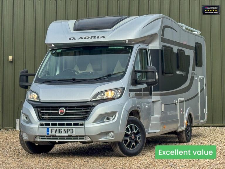 2016 Fiat ADRIA MATRIX AXESS M 670 4 Berth|4 Belt|Garage|Awning|LOW MILES Motorhome DIESEL Manual
