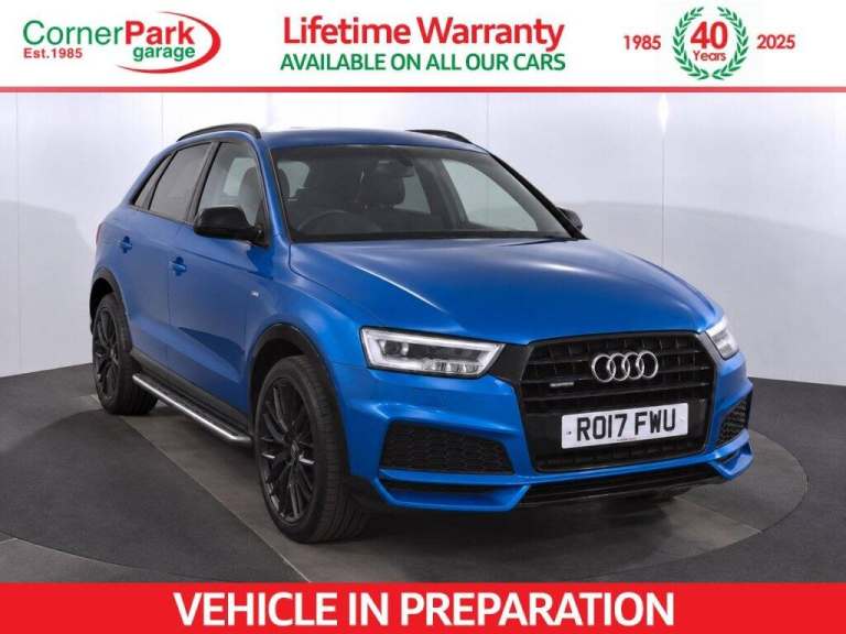 2017 Audi Q3 2.0 TDI Quattro Black Edition 5dr S Tronic ESTATE DIESEL Automatic