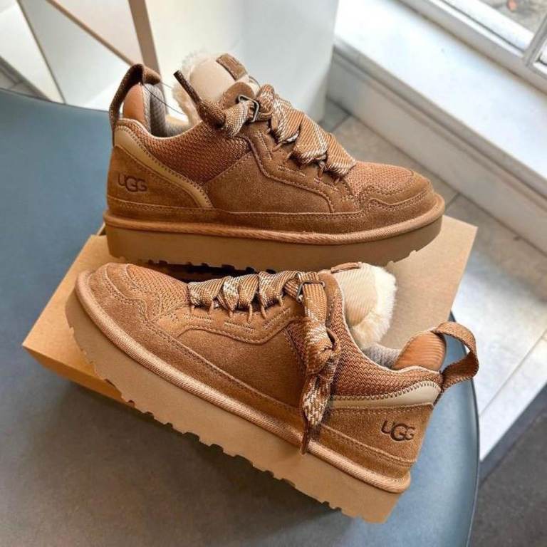 UGG Suede Platform Trainers – Brand New