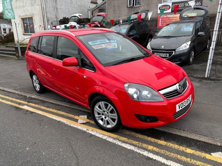 2013 Vauxhall Zafira 1.8i Design 5dr MPV Petrol Manual