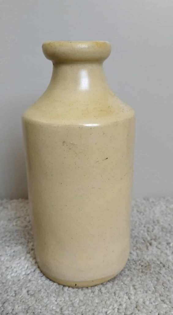 vintage stoneware bottle