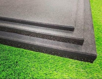 Rubber gym flooring mats 15mm/20mm/25mm/40mm all sizes available 💥