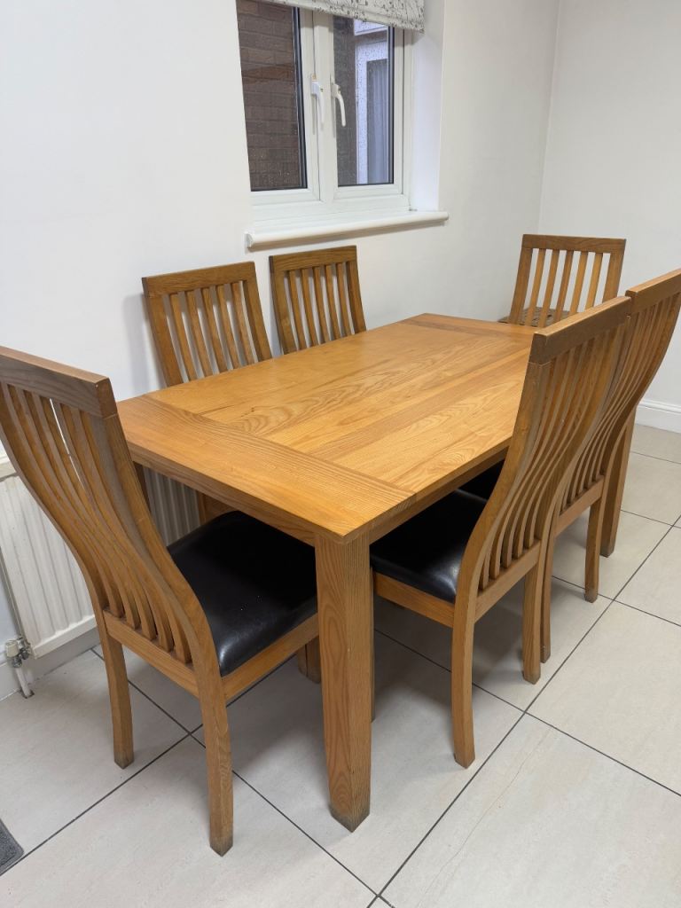 Solid Dining Table and Chairs !!