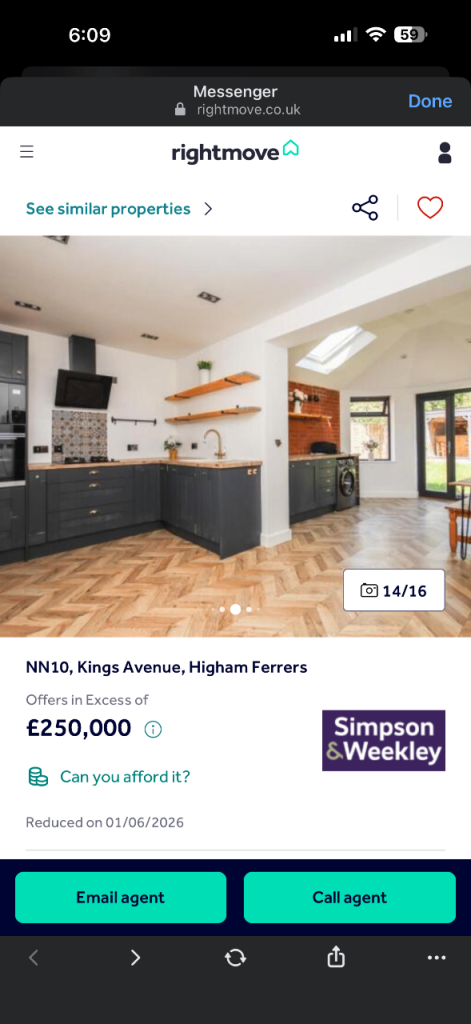 🏡 FOR SALE – Spacious & Bright Family Home in Higham Ferrers 🏡