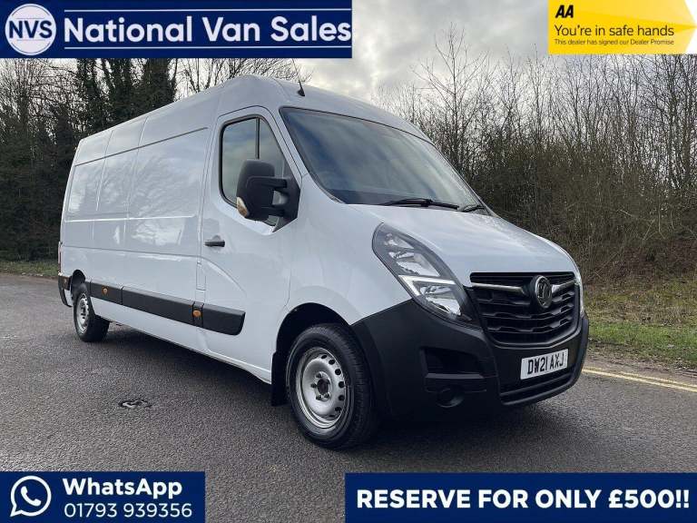 2021 Vauxhall Movano 2.3 CDTi 3500 BiTurbo Edition FWD L3 H2 Euro 6 5dr PANEL VAN Diesel Manual