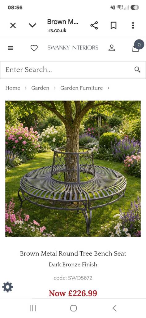 WANTED not for sale Tree bench 