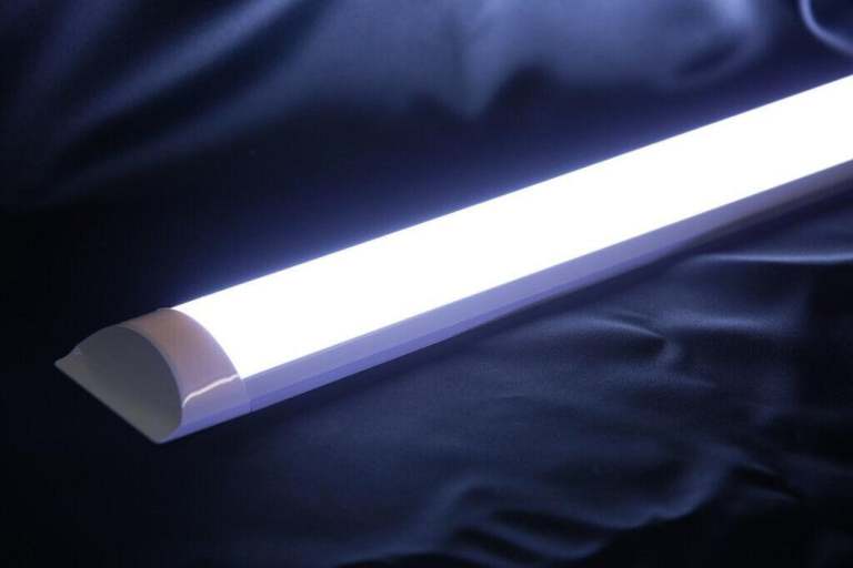LED Batten Tube Light 1ft,2ft,3ft,4ft,5ft Slim Ceiling Lamp Surface Suspension Cool White 48/50w