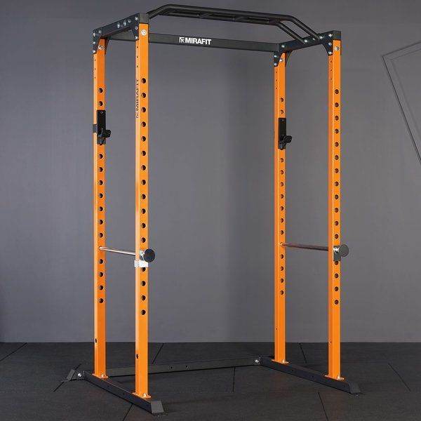 *open to offers* Mirafit M100 power rack, 20kg barbell and 100kg of plates