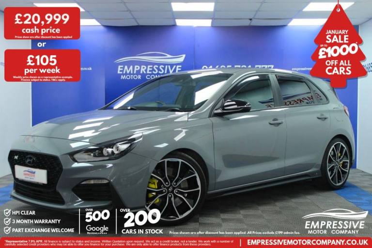 2020 Hyundai i30 2.0T GDI N Performance 5dr HATCHBACK PETROL Manual